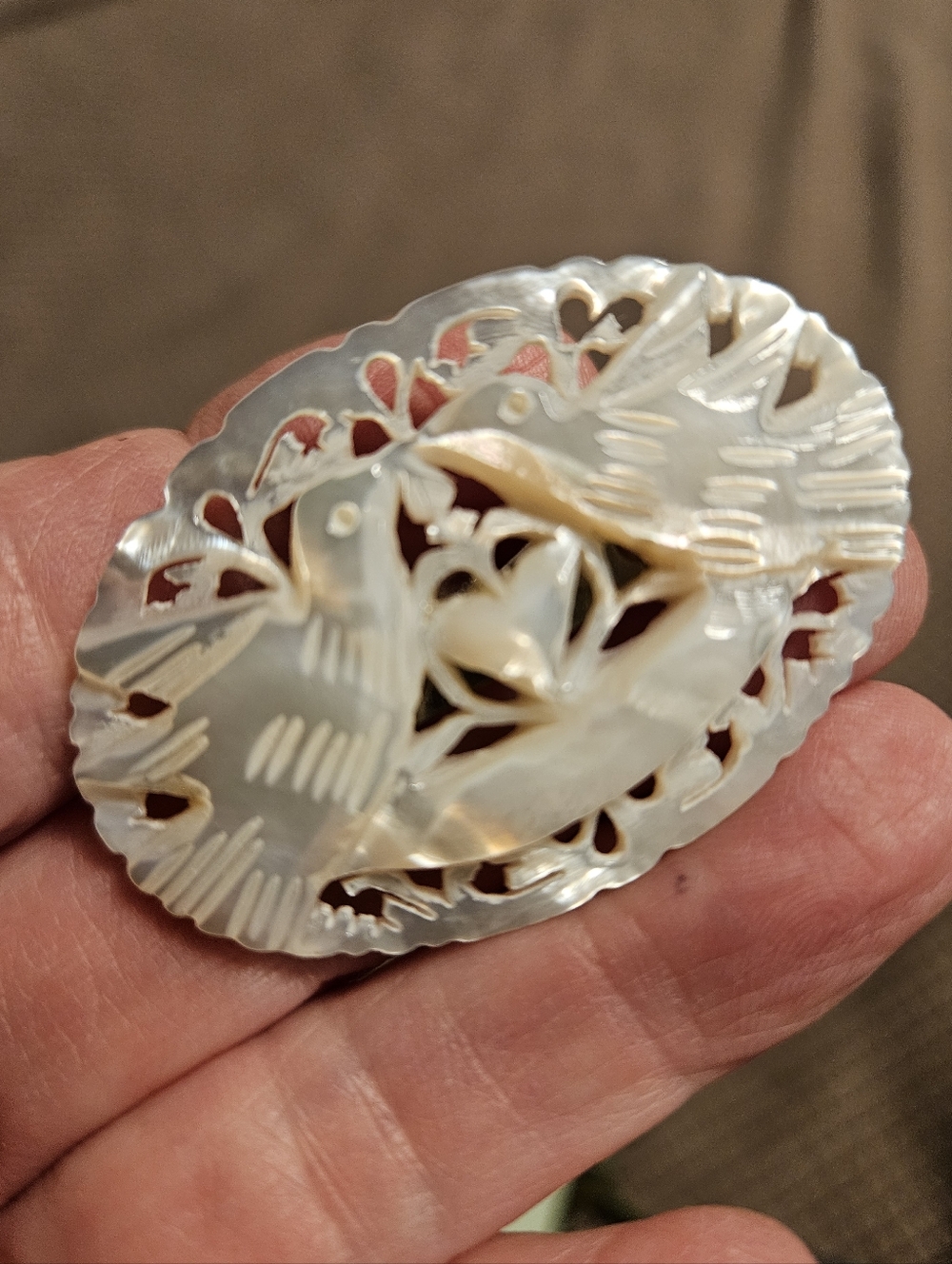 Mother Of Pearl Broach